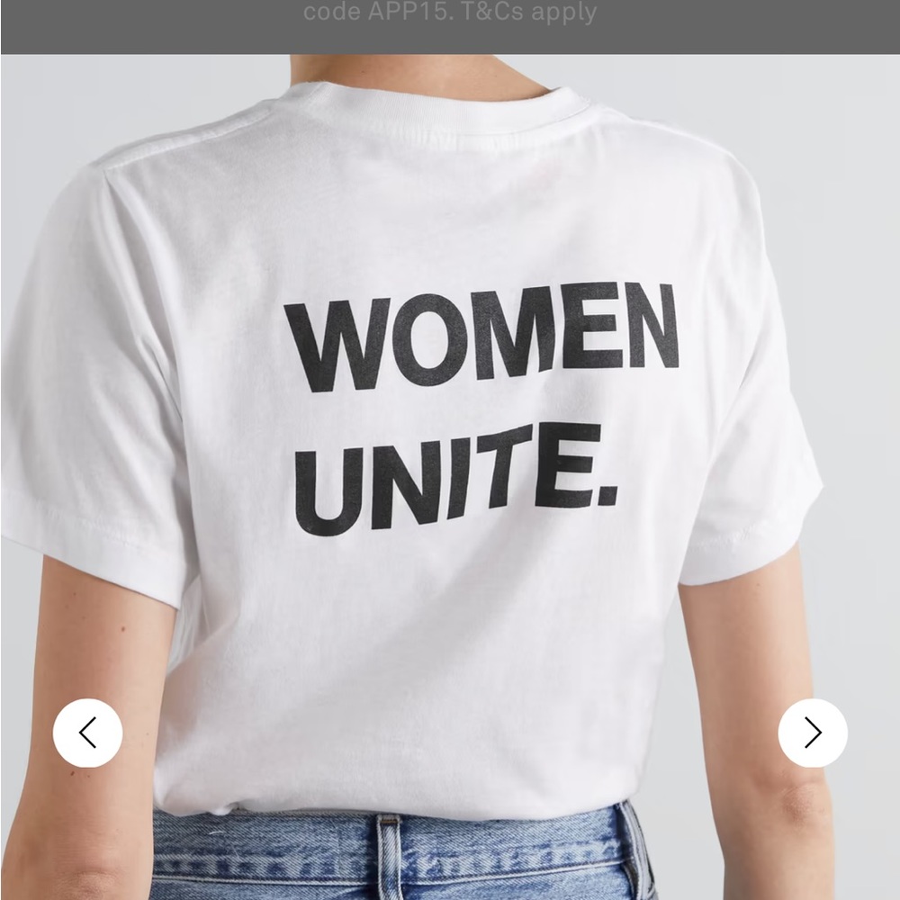 JENNIFER FISHER women unite Printed organic cotton-jersey T-shirt - Picture 2 of 9